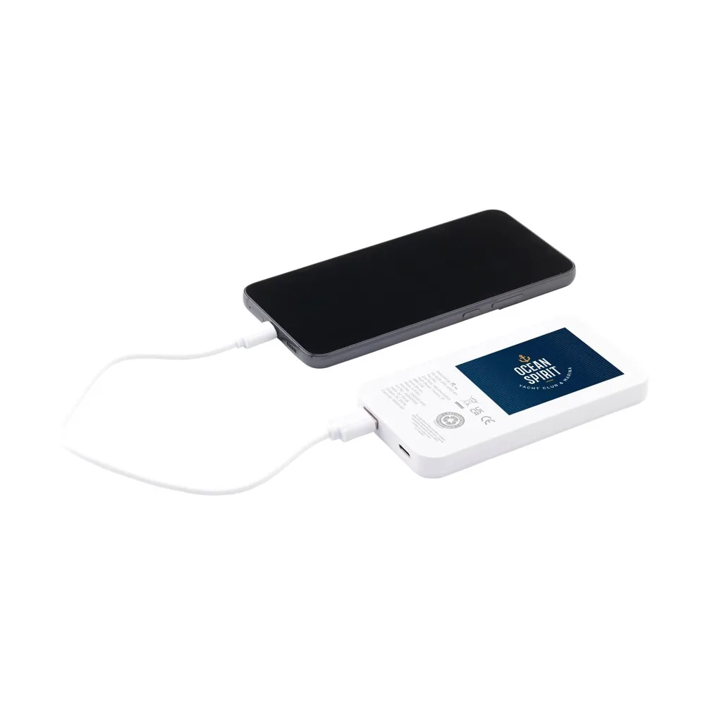 Solar RCS Powerbank 4000 oplader productfoto 2 - Hidalgo-werbeartikel Solar RCS Powerbank 4000 oplader — productfoto 2