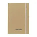 Notizbuch A5 bedrucken Recycling liniert FSC-Papier