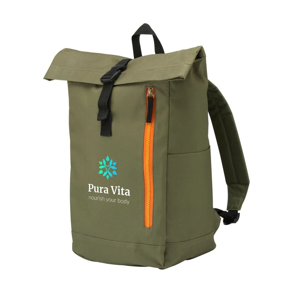 Custom Nolan Roll-top Backpack Water-resistant 18L — product photo 8