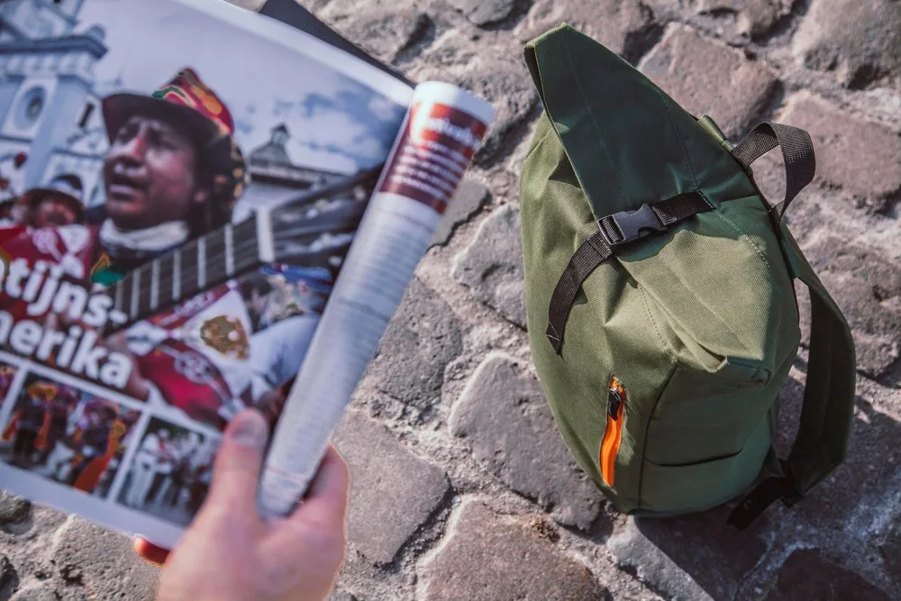 Custom Nolan Roll-top Backpack Water-resistant 18L — product photo 12