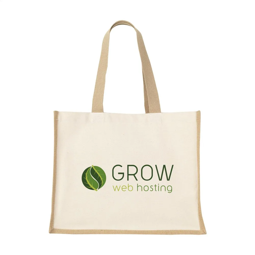 Jute Shopper bedrucken Canvas 320 g/m² Natur 25 Liter — Produktfoto 3