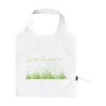 Strawberry Cotton (135 g/m²) opvouwbare tas, wit (± pms white)