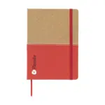 Journal Cork Notebook notitieboek, rood (± pms 186)