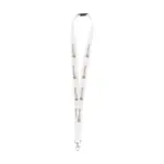 KeyCord Budget Safety 2 cm lanyard, wit (± pms white)