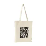 Organic Canvas Shopper (320 g/m²) tas — productfoto 3