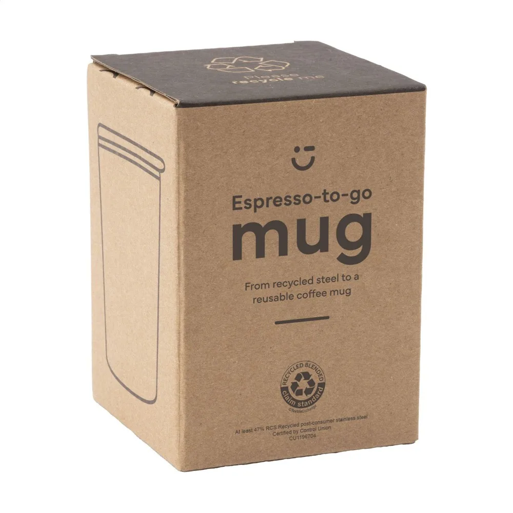 Espresso-to-Go Mug RCS Recycled Steel 170 ml productfoto 8 - Bidons & Shakers Espresso-to-Go Mug RCS Recycled Steel 170 ml — productfoto 8