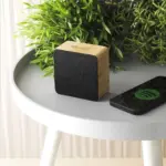 Sonido 5W Bamboo Wireless Speaker draadloze speaker productfoto 2 - Hidalgo-werbeartikel Sonido 5W Bamboo Wireless Speaker draadloze speaker — productfoto 2