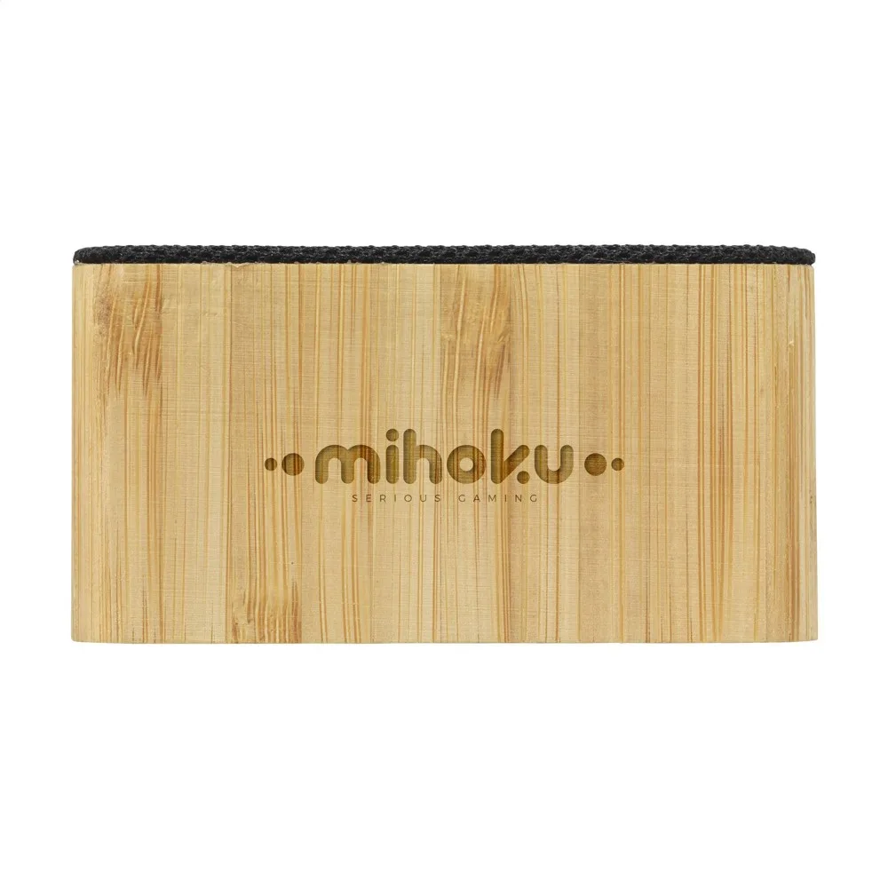 Sonido 5W Bamboo Wireless Speaker draadloze speaker productfoto 3 - Hidalgo-werbeartikel Sonido 5W Bamboo Wireless Speaker draadloze speaker — productfoto 3