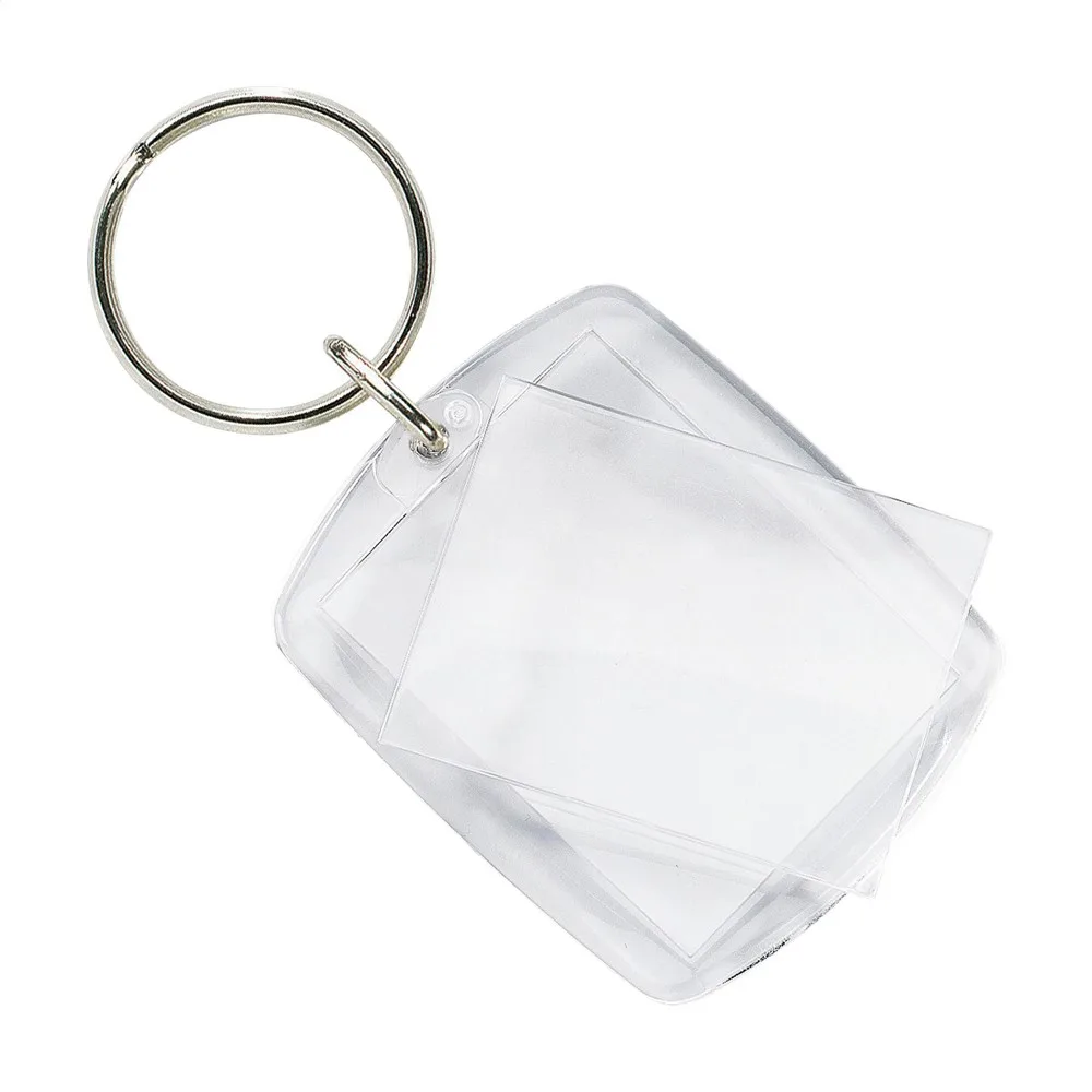 Acrylic Club Keyring Printed Double-Sided Clear 40x30mm — product photo 3