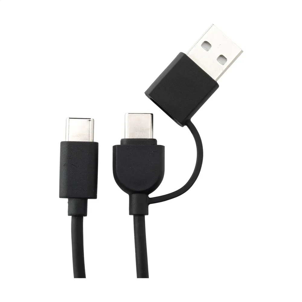 TriCharge RCS Recycled PU Wireless Charger oplader — productfoto 11