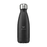 Topflask RCS Recycled 500 ml single wall drinkfles, zwart (± pms black)