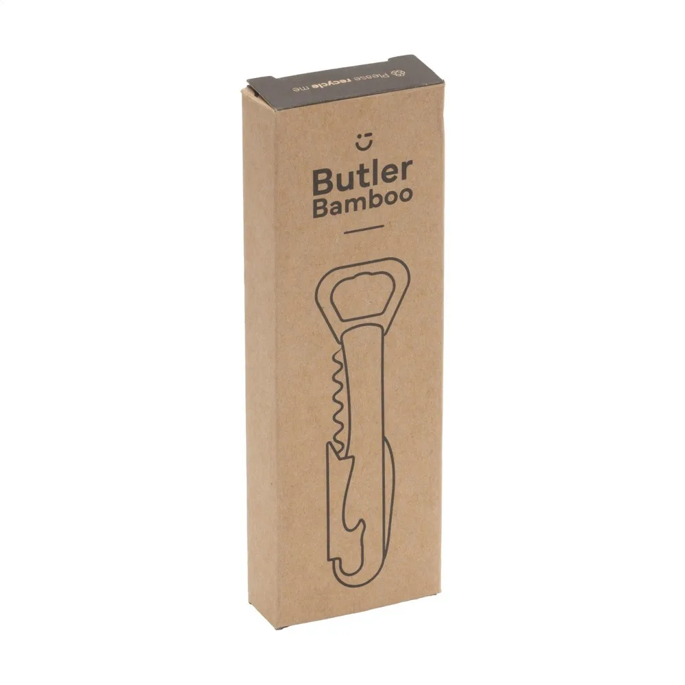 Butler Bamboo kelnersmes productfoto 4 - Hidalgo-werbeartikel Butler Bamboo kelnersmes — productfoto 4