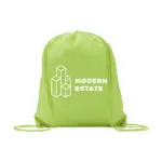 PromoBag 210D rugzak, lime (± pms 367)