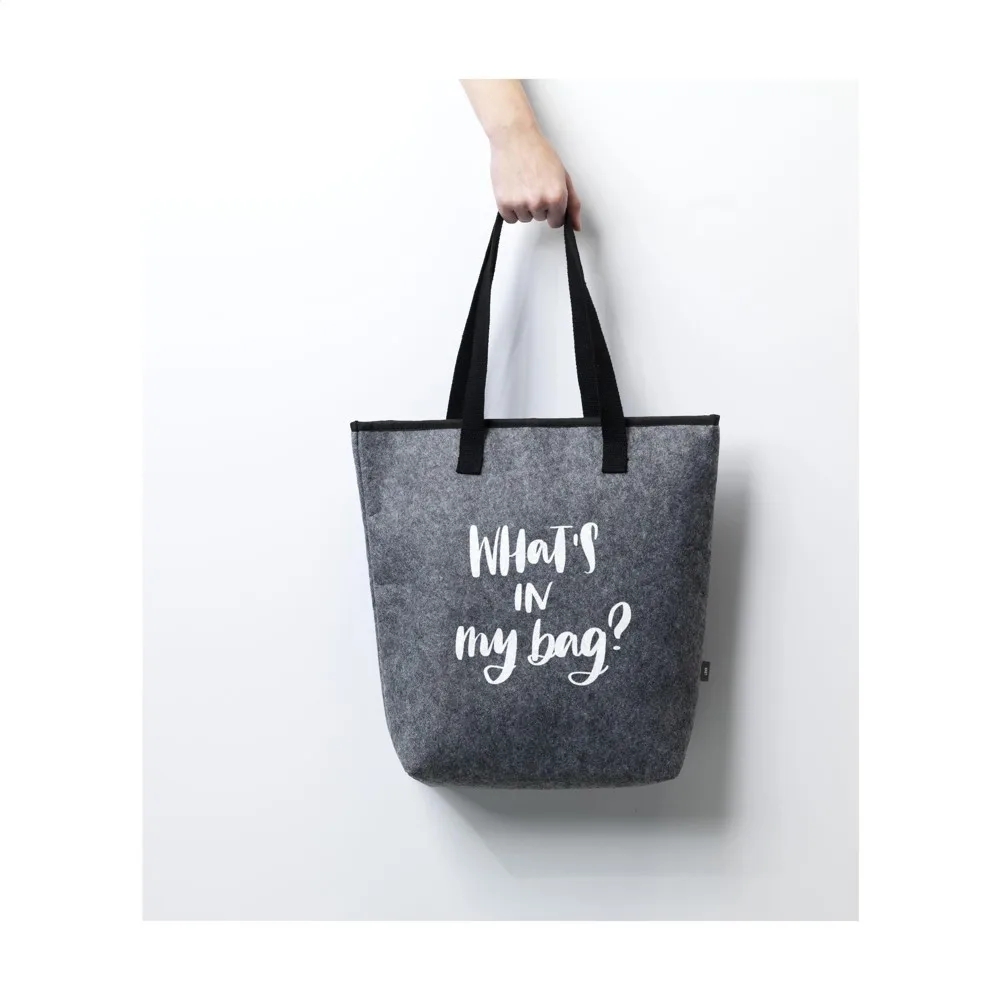 Kühltasche Feltro GRS RPET bedrucken isoliert Filz 15L — Produktfoto 10