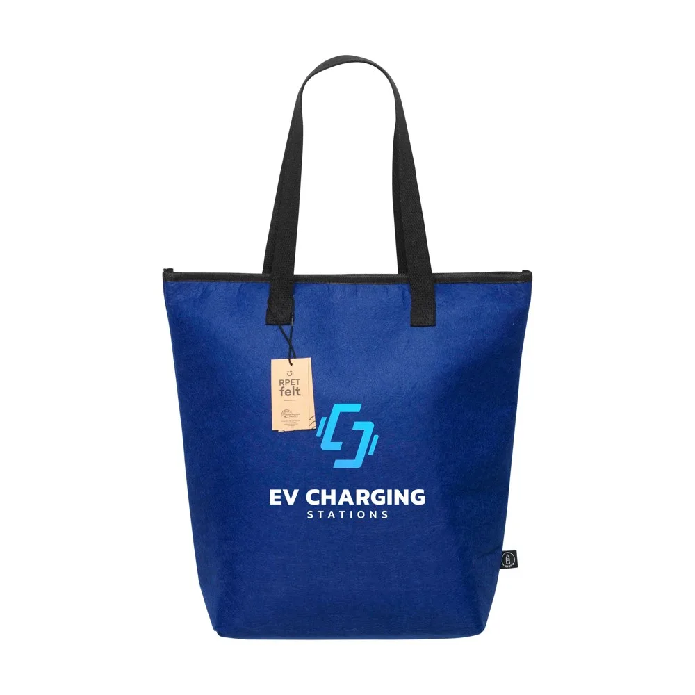 Kühltasche Feltro GRS RPET bedrucken isoliert Filz 15L — Produktfoto 14