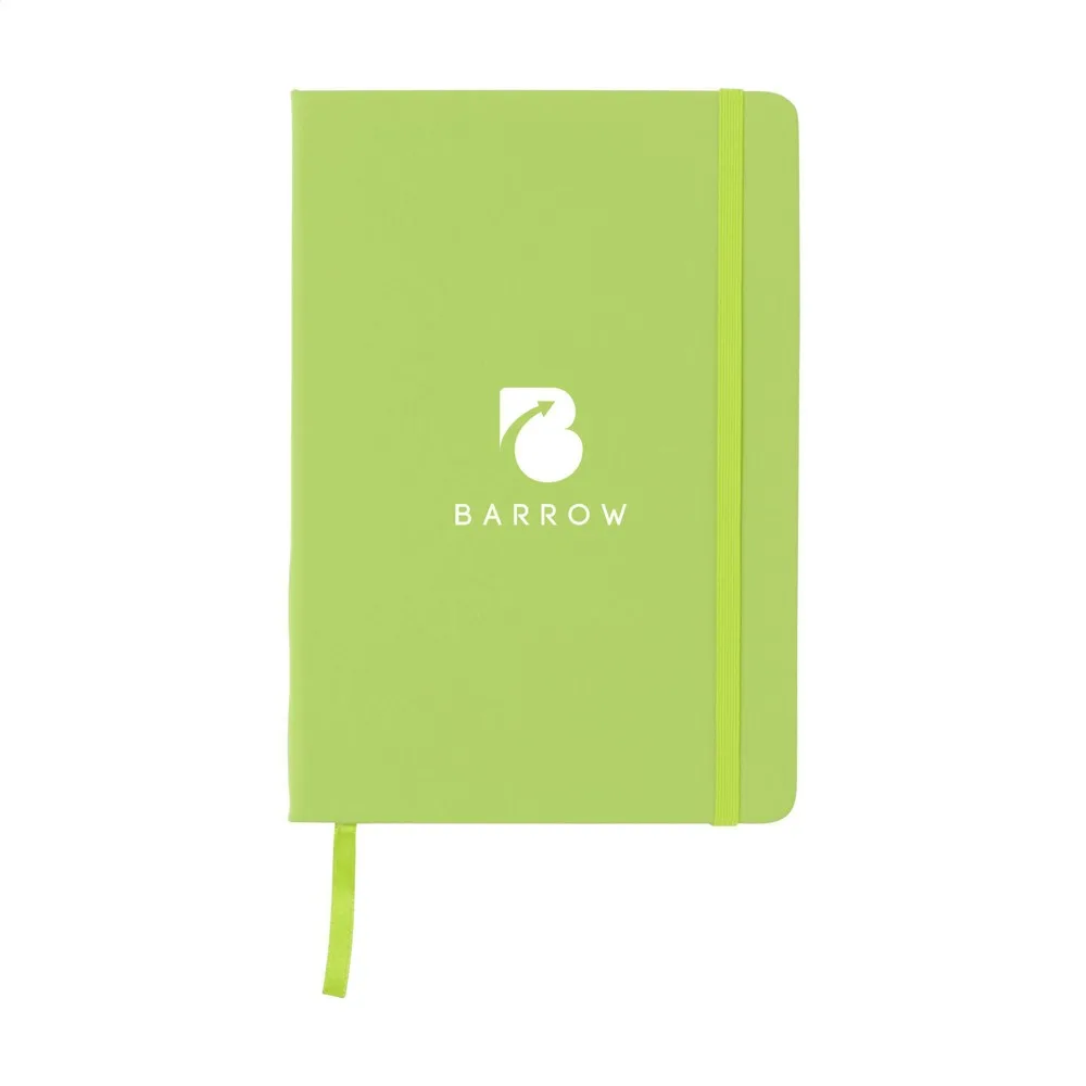 BudgetNote A5 Lines notitieboek, lime (± pms 367c)