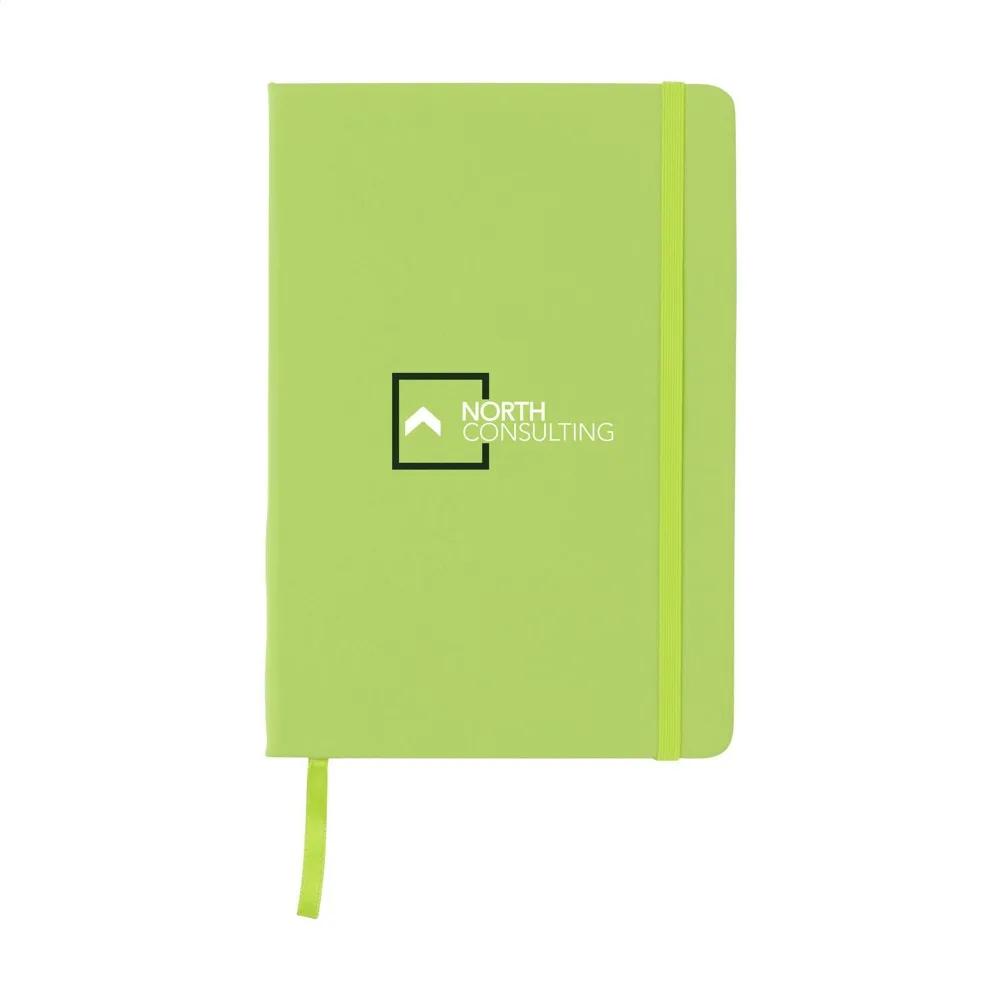 Printed A5 Notebook BudgetNote Hard PU Cover Unlined
