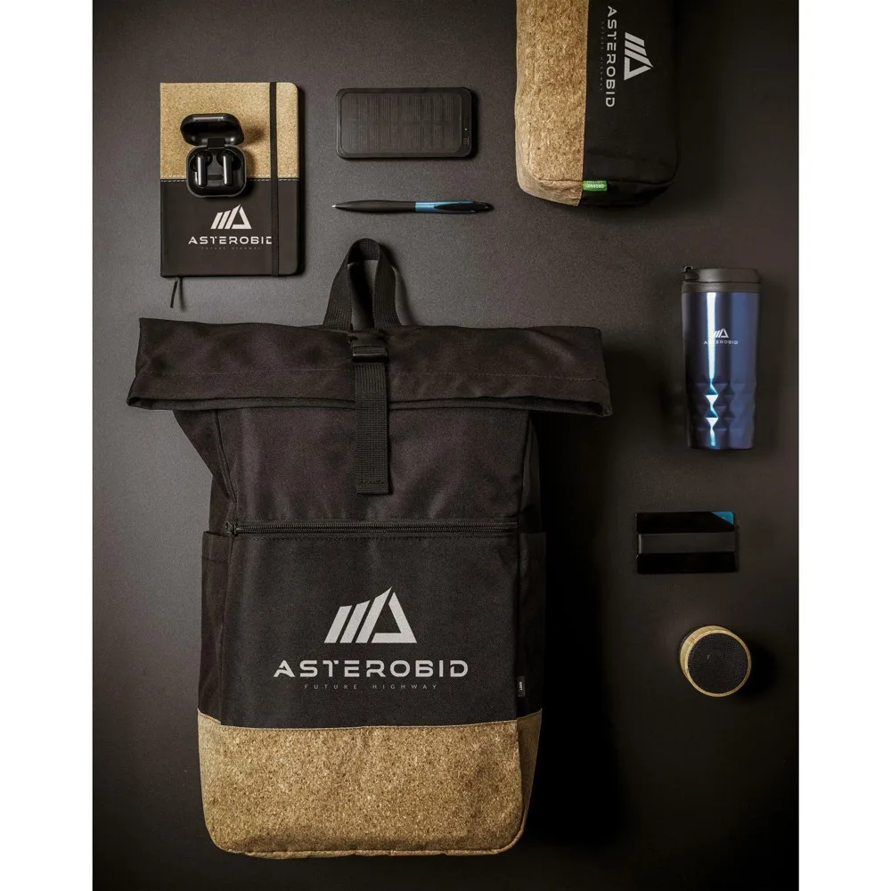 Toiletry Bag CosCork Eco Custom Waterproof Canvas Cork — product photo 11