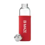 Senga Glass 500 ml drinkfles productfoto 6 - Bidons & Shakers Senga Glass 500 ml drinkfles — productfoto 6
