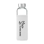 Senga Glass 500 ml drinkfles wit - Bidons & Shakers Senga Glass 500 ml drinkfles, wit