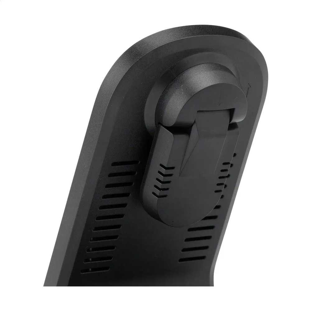 Triple-Up RCS Recycled ABS Wireless Charger Stand — productfoto 6