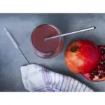 Reusable 1 piece ECO Straw Set RVS rietje — productfoto 2