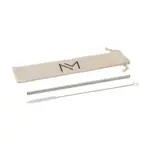 Reusable 1 piece Straw Set RVS rietje — productfoto 3