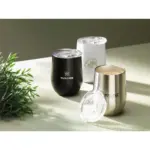Huevo RCS Recycled Steel Cup 350 ml thermosbeker productfoto 2 - Bidons & Shakers Huevo RCS Recycled Steel Cup 350 ml thermosbeker — productfoto 2