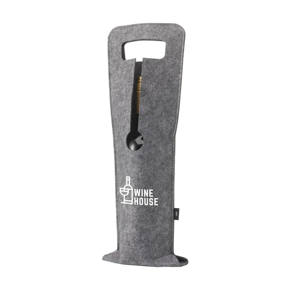 Wine Bag-to-Give GRS RPET wijntas — productfoto 2