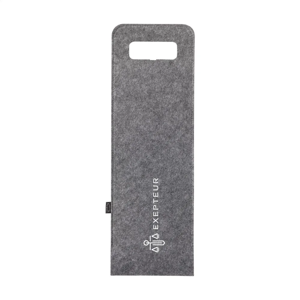 Wine Bag-to-Give GRS RPET wijntas — productfoto 5