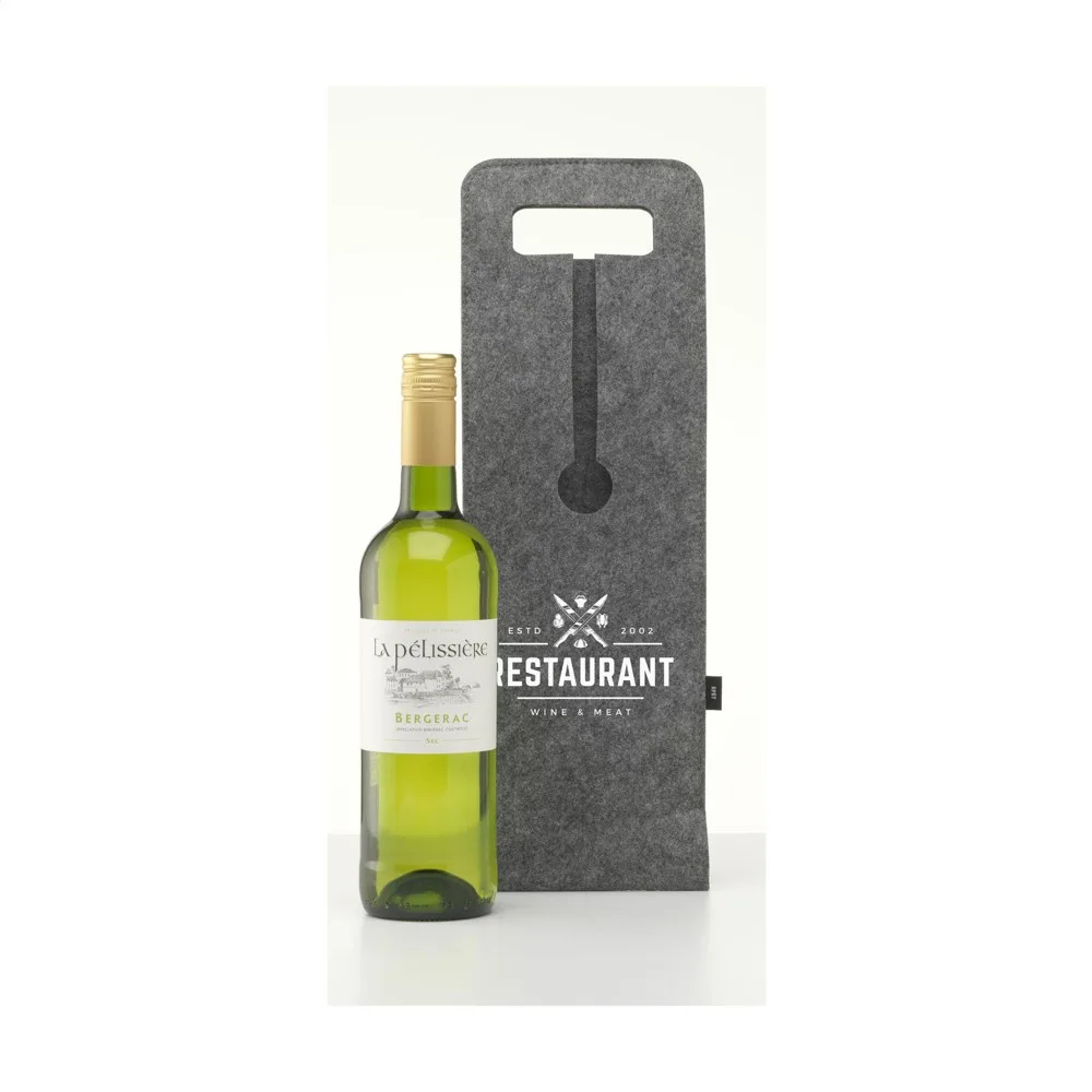 Wine Bag-to-Give GRS RPET wijntas — productfoto 11