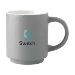 Stack Mug 180 ml grijs ± pms 424c - Bidons & Shakers Stack Mug 180 ml, grijs (± pms 424c)