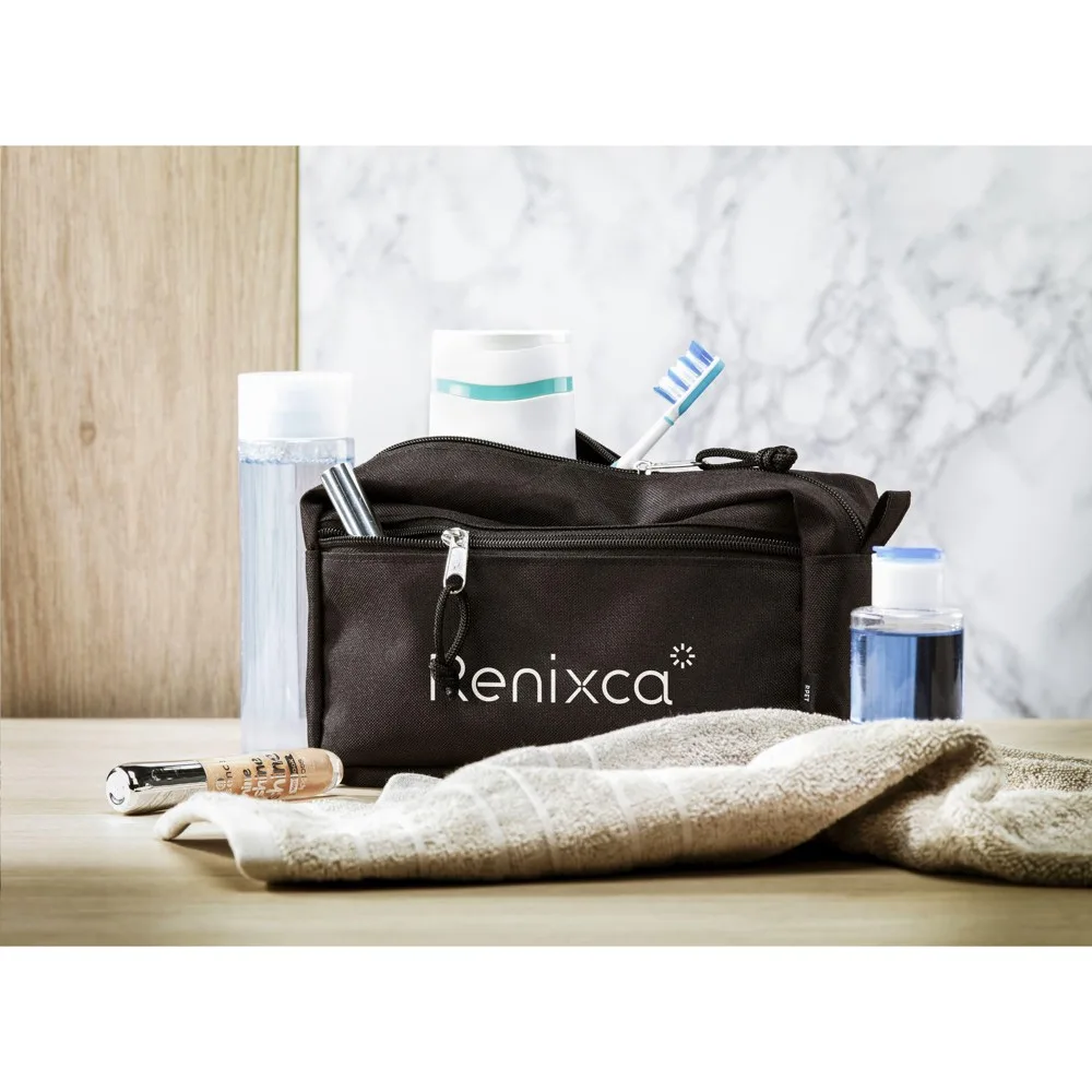 Stacey GRS RPET toilettas productfoto 2 - Hidalgo-werbeartikel Stacey GRS RPET toilettas — productfoto 2