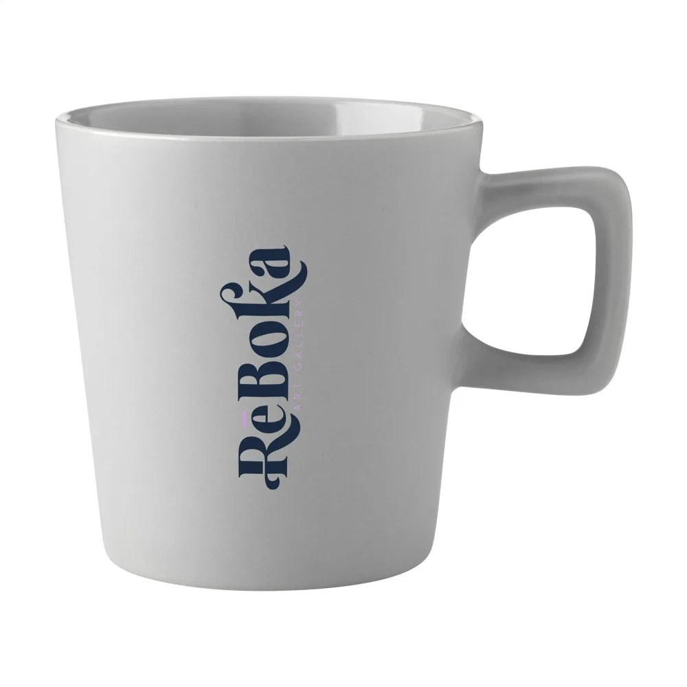 Calvin Mug 290 ml mok grijs ± pms 16-3916tcx - Hidalgo-werbeartikel Calvin Mug 290 ml mok, grijs (± pms 16-3916tcx)