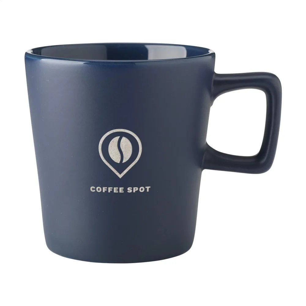 Calvin Mug 290 ml mok navy ± pms 263056 - Hidalgo-werbeartikel Calvin Mug 290 ml mok, navy (± pms 263056)