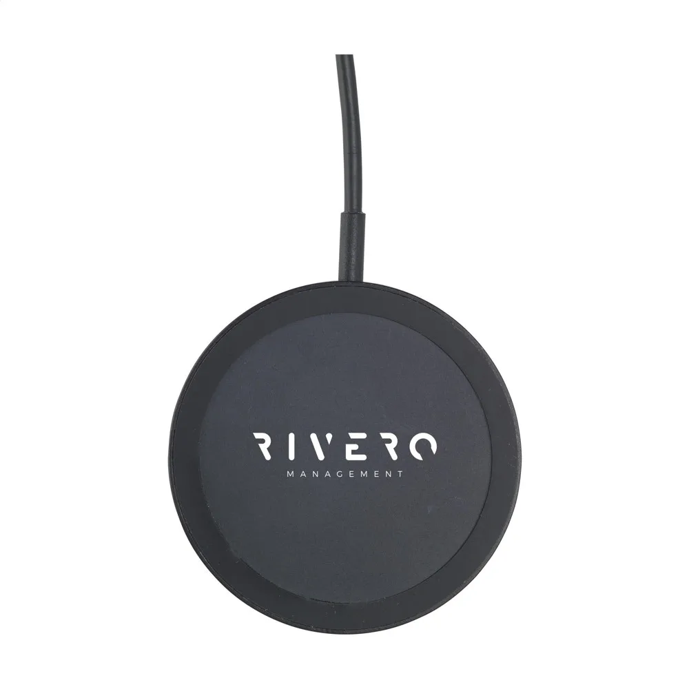 Force MagSafe 10W RCS Recycled Wireless Charger productfoto 3 - Hidalgo-werbeartikel Force MagSafe 10W RCS Recycled Wireless Charger — productfoto 3