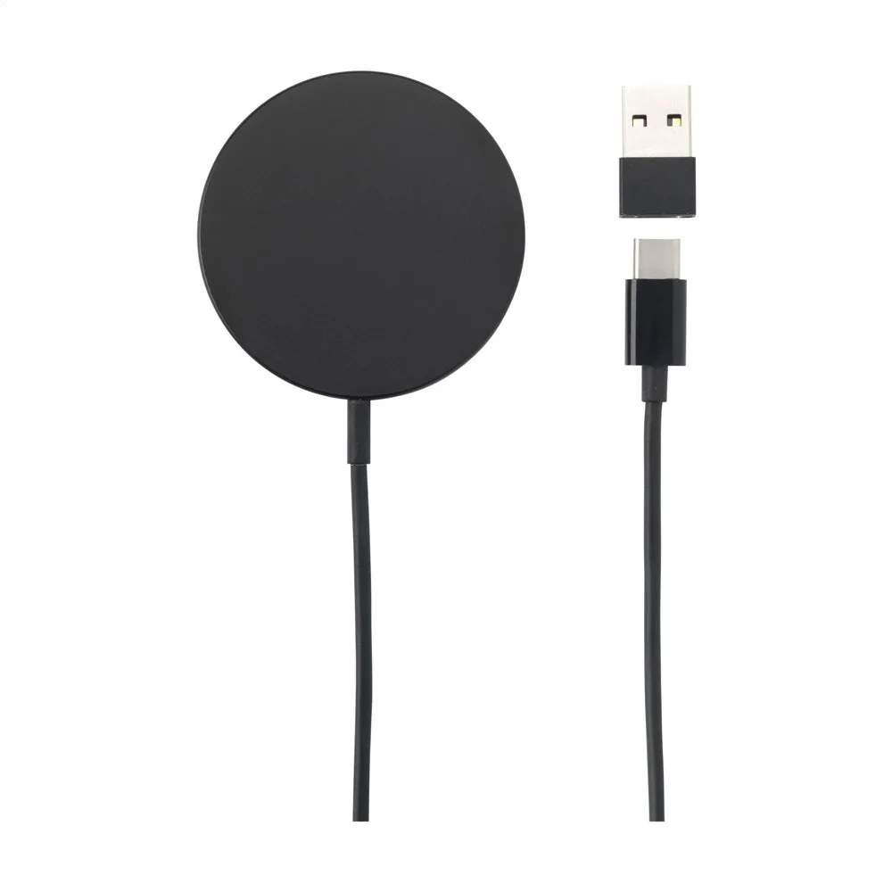 Force MagSafe 10W RCS Recycled Wireless Charger productfoto 8 - Hidalgo-werbeartikel Force MagSafe 10W RCS Recycled Wireless Charger — productfoto 8