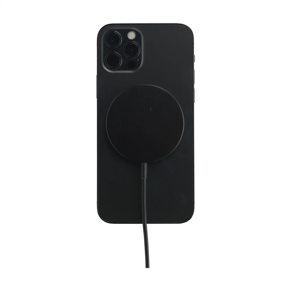 Force MagSafe 10W RCS Recycled Wireless Charger productfoto 11 - Hidalgo-werbeartikel Force MagSafe 10W RCS Recycled Wireless Charger — productfoto 11