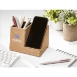 Ecork Pen Holder Wireless Charger penhouder oplader productfoto 2 - Hidalgo-werbeartikel Ecork Pen Holder Wireless Charger penhouder oplader — productfoto 2