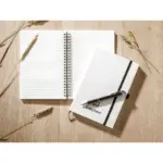 Custom A5 Notebook Wire-O Recycled Milk Carton — product photo 15