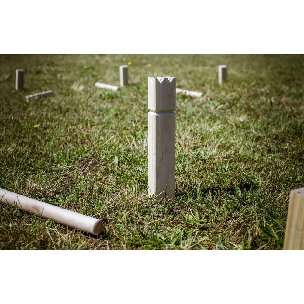 Kingdom Kubb Outdoor Game spel productfoto 2 - Hidalgo-werbeartikel Kingdom Kubb Outdoor Game spel — productfoto 2