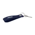 GRS RPET Felt Keyring sleutelhanger, donkerblauw (± pms pms 280c)