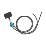 Lace Lanyard GRS RPET 0,5 cm telefoonkeycord — productfoto 2