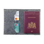 Reisepasshülle bedrucken Identify GRS RPET Filz A6 — Produktfoto 8