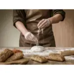 Apron Recycled Cotton (170 g/m²) schort — productfoto 5