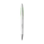 Lunar GRS Recycled Pen, wit/groen (± pms 2272 c)
