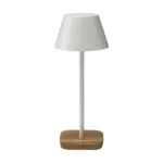 Wooosh RCS Luzia Table Light lamp grijs ± pms warm gray 1c - Hidalgo-werbeartikel Wooosh RCS Luzia Table Light lamp, grijs (± pms warm gray 1c)