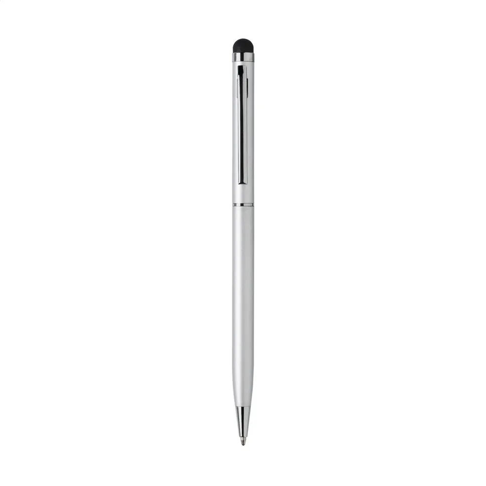 Printed Metal Stylus Touch Ballpoint Pen Blue Ink Standard — product photo 2