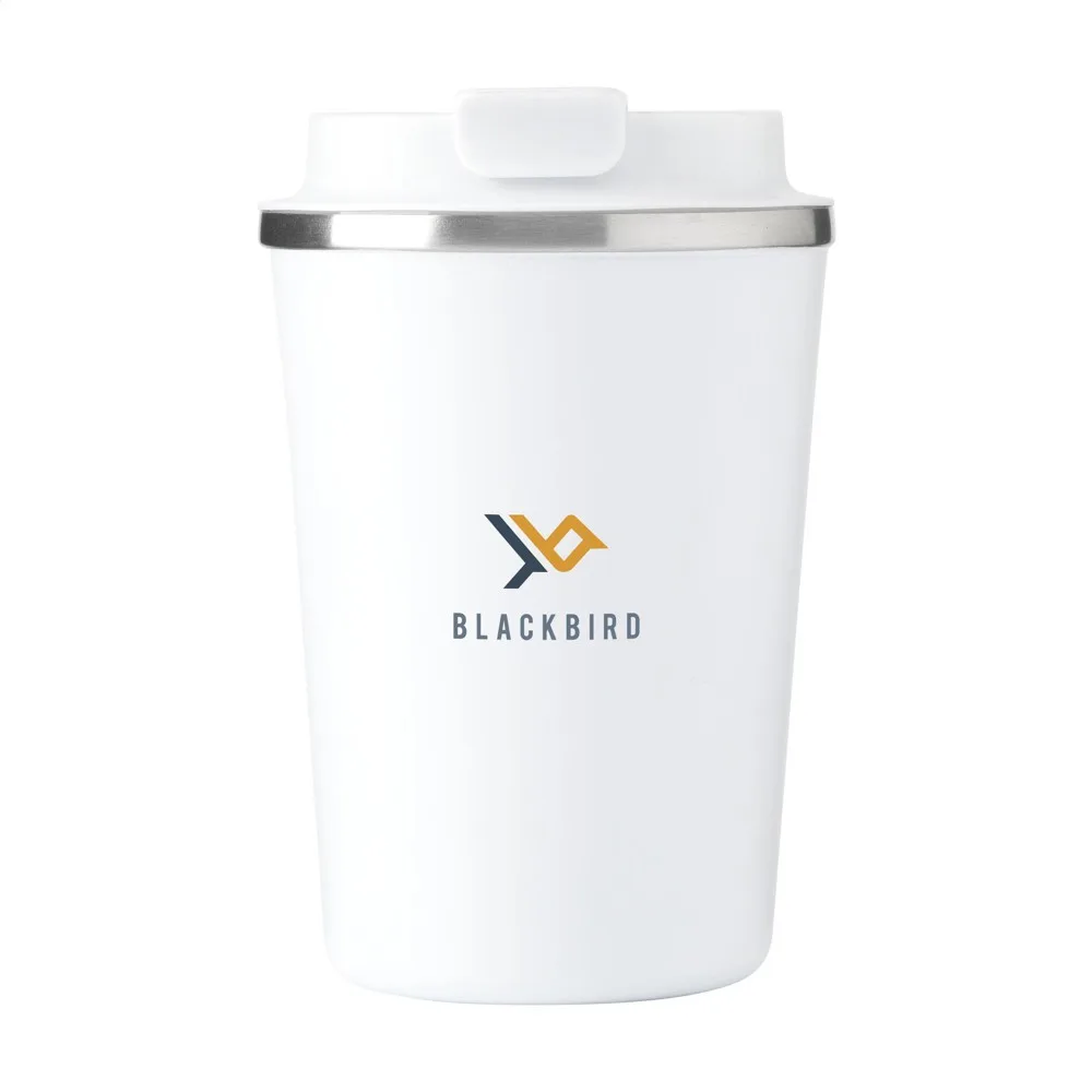 Kaffi RCS Recycled Coffee Mug 300 ml thermosbeker wit ± pms white - Bidons & Shakers Kaffi RCS Recycled Coffee Mug 300 ml thermosbeker, wit (± pms white)