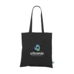 Organic Cotton Shopper Colour (140 g/m²) tas — productfoto 2